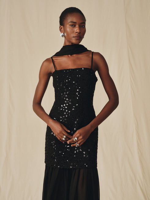 Selka Robe à sequins