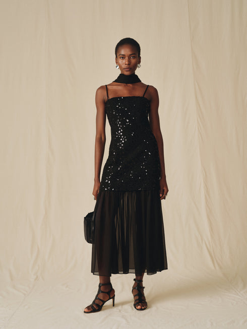 Selka Robe à sequins