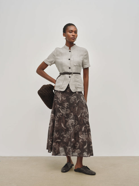 Velune Falda estampada