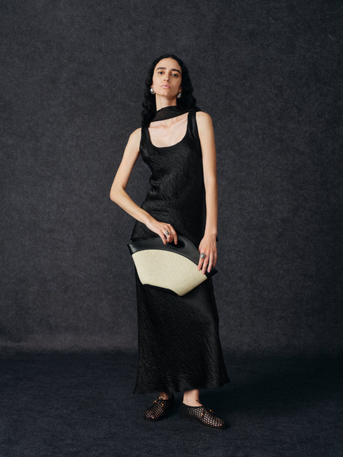 Bolso tote de paja Caldris