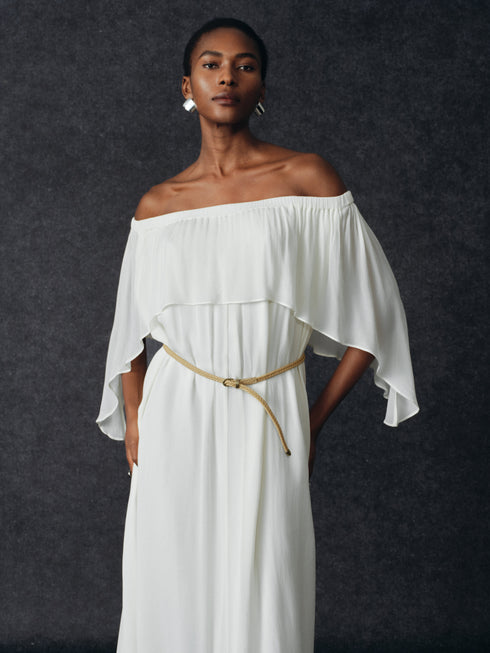 Robe drapée Elara