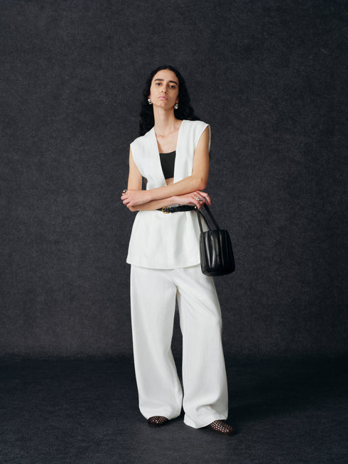 Atelier Bolso tipo cubo de cuero