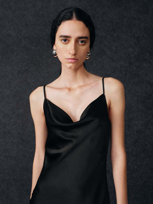 Robe nuisette Zephyr à ourlet transparent