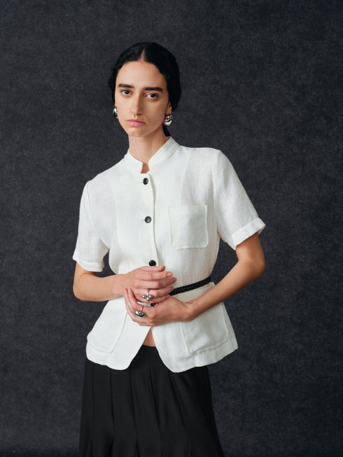 Top de lino Arden