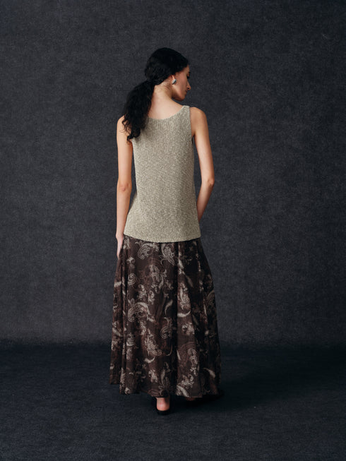 Velune Falda estampada