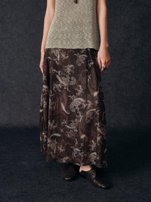 Velune Falda estampada