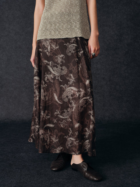 Velune Falda estampada