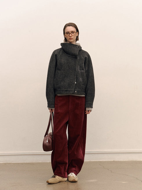 Tavin High-Collar Jacket
