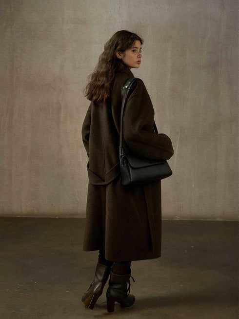 Sculpt Hand-Sewn Wool Coat