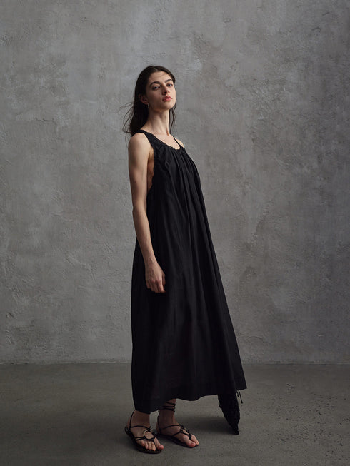 Vapor Embroidered Vest Dress