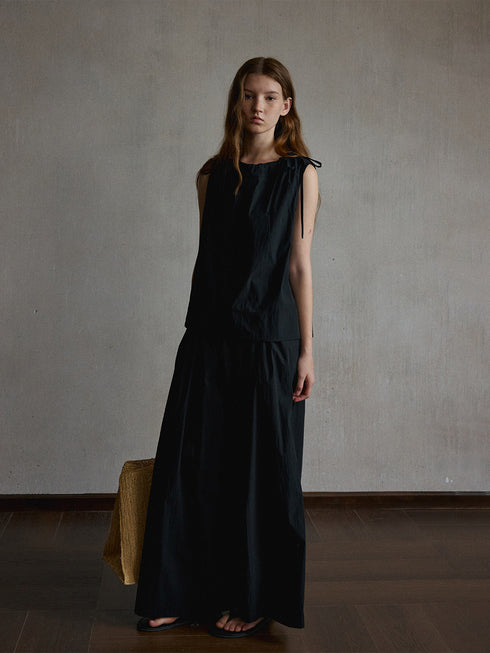 Eclipse Gathered Wide-Leg