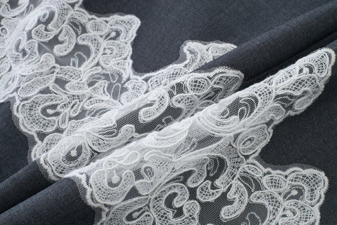 Filigree Spliced Blazer
