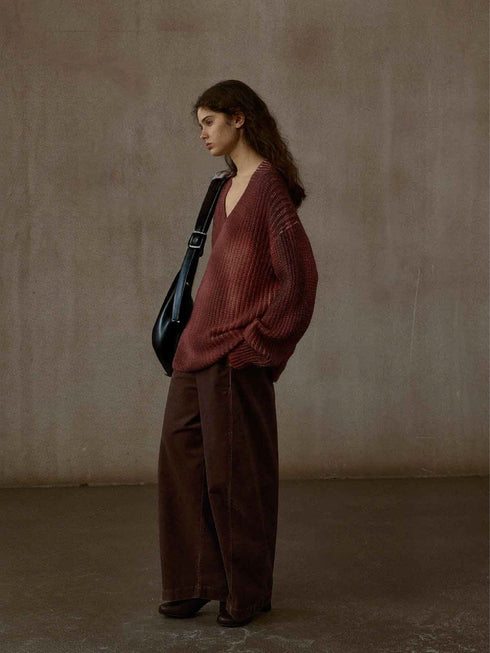 Scribe Gradient V-Neck Knit