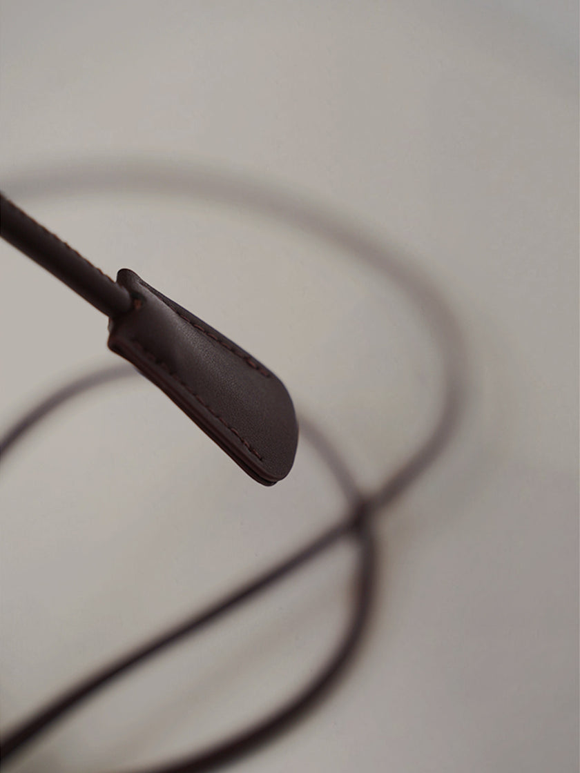 Ceinture en simili cuir lisse