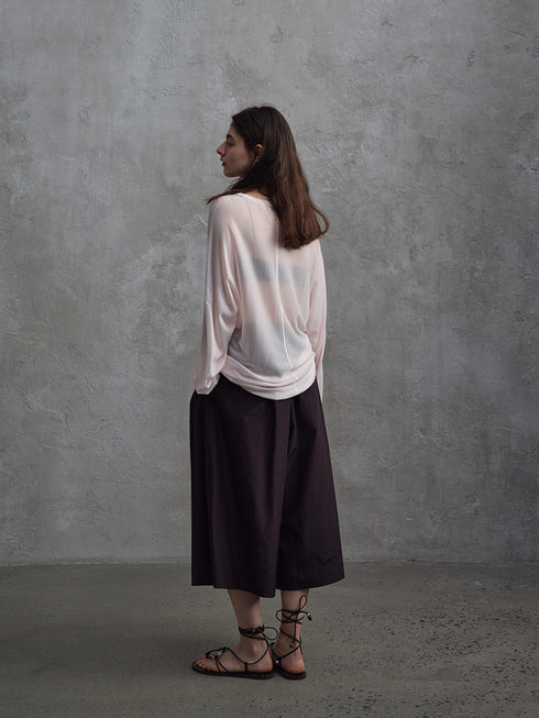 Top in Maglia Trasparente Haze