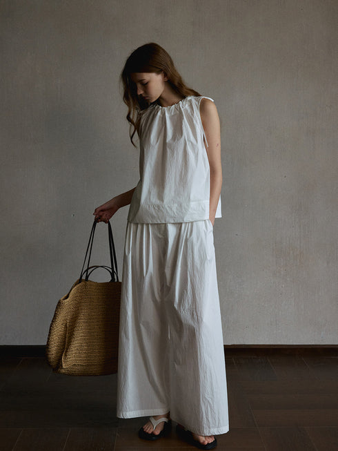 Eclipse Gathered Wide-Leg