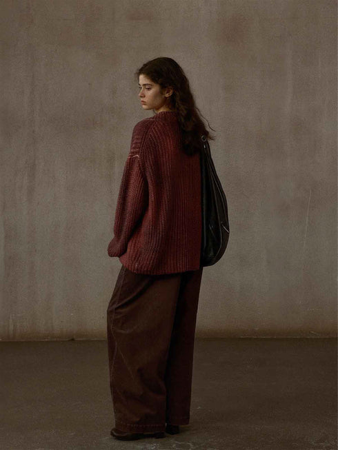 Scribe Gradient V-Neck Knit