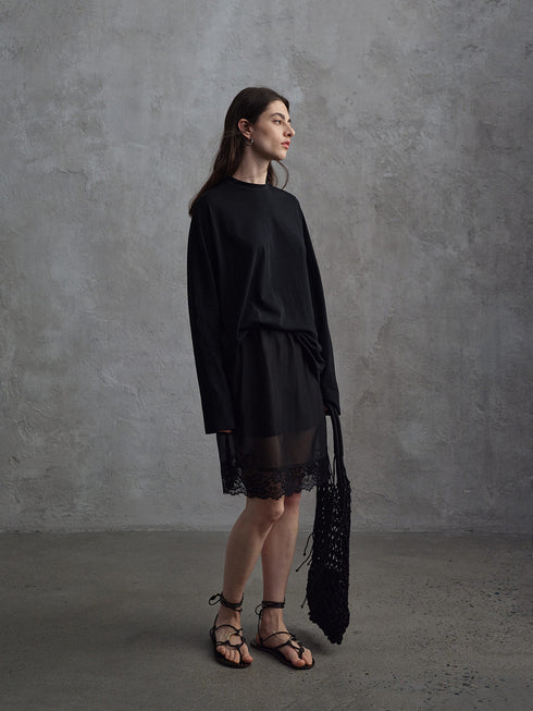 Vesper Cotton Crewneck Knit