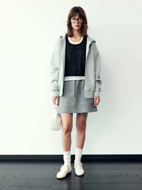 Gonna a taglio svasato