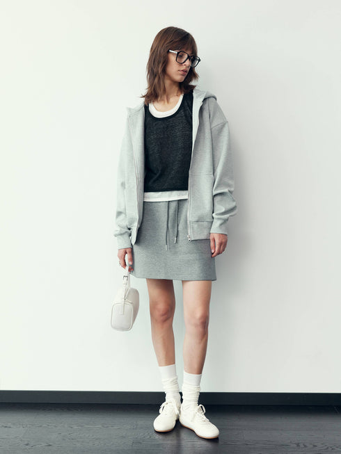 Gonna a taglio svasato