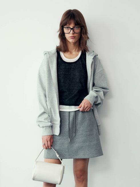 Gonna a taglio svasato