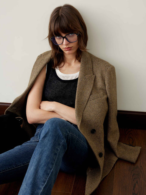 Son blazer en laine Void