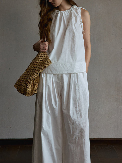 Eclipse Gathered Wide-Leg