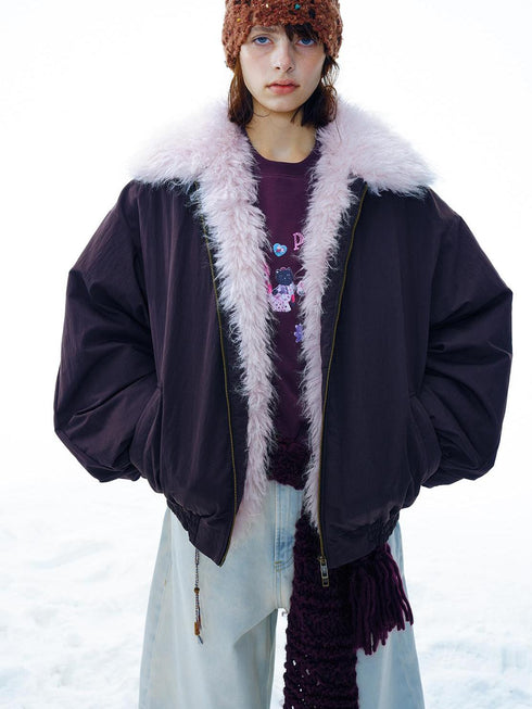 Orb Plush Puffer Jacket