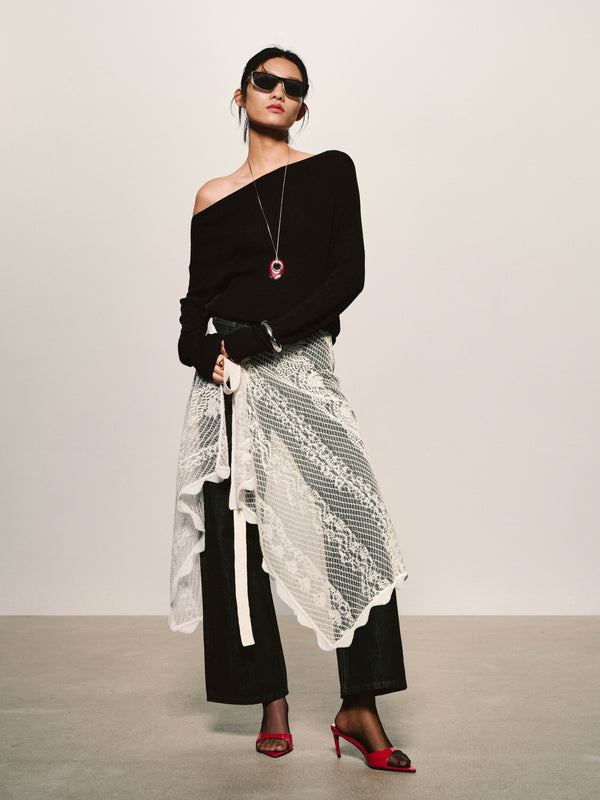 Drift Off-Shoulder Knit