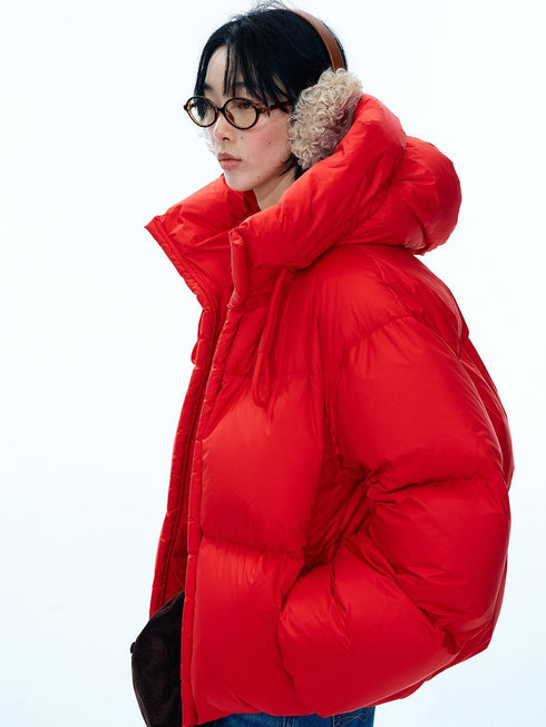 Nimbus Hooded Short Down Puffer Jacket