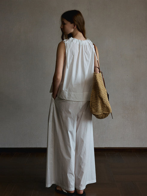 Eclipse Gathered Wide-Leg