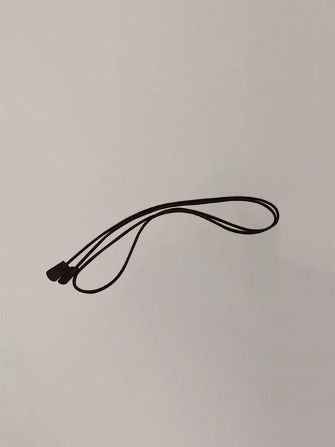 Linear Faux Leather Belt