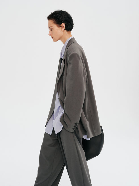 Slate Elegance Blazer