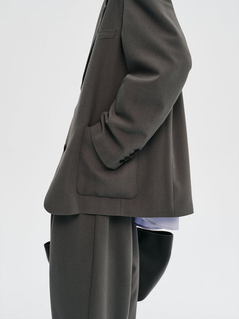 Slate Elegance Blazer