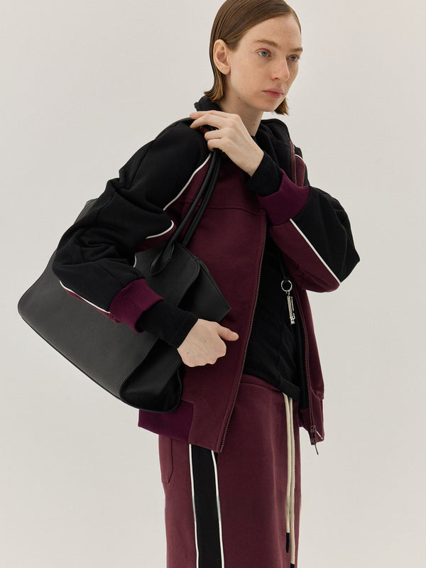 JASONWEI Contrast Zip Jacket