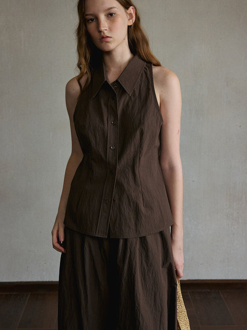 Flint Crinkled Cotton Shirt