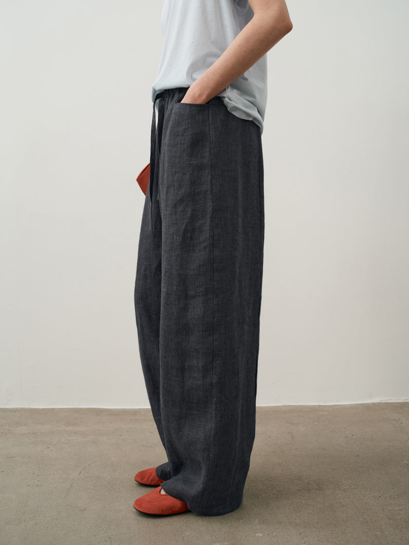 Haze Loom Pantalon En Lin