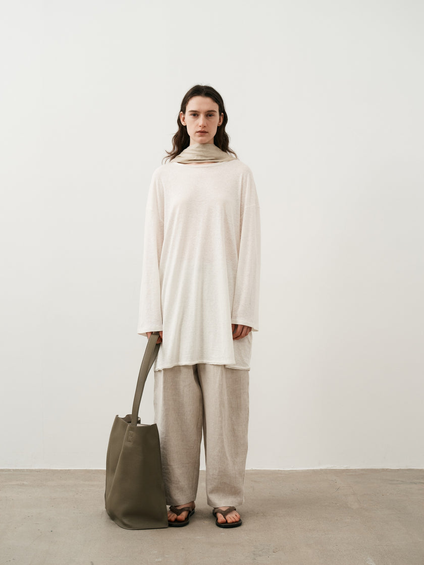 Obscura Pantalon Plissé en Lin