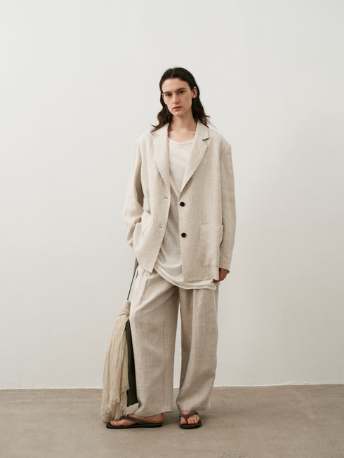 Nocturne Blazer En Lin