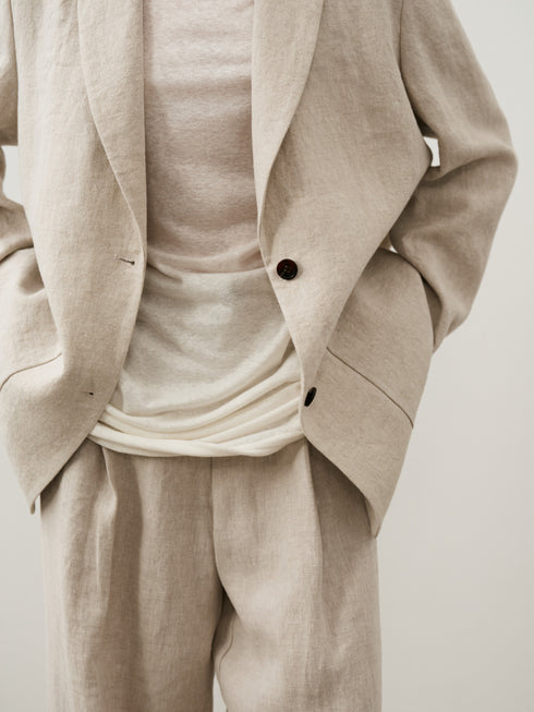 Blazer in lino Nocturne