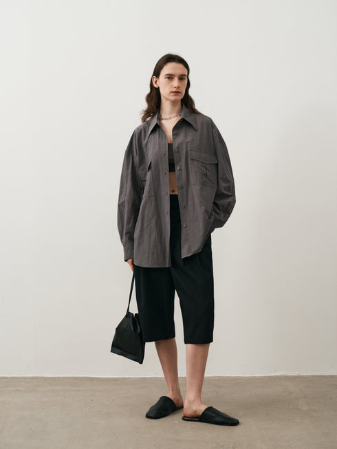 Vesper Shorts Plissés