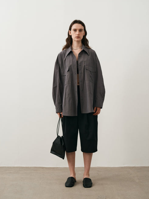 Vesper Shorts Plissés