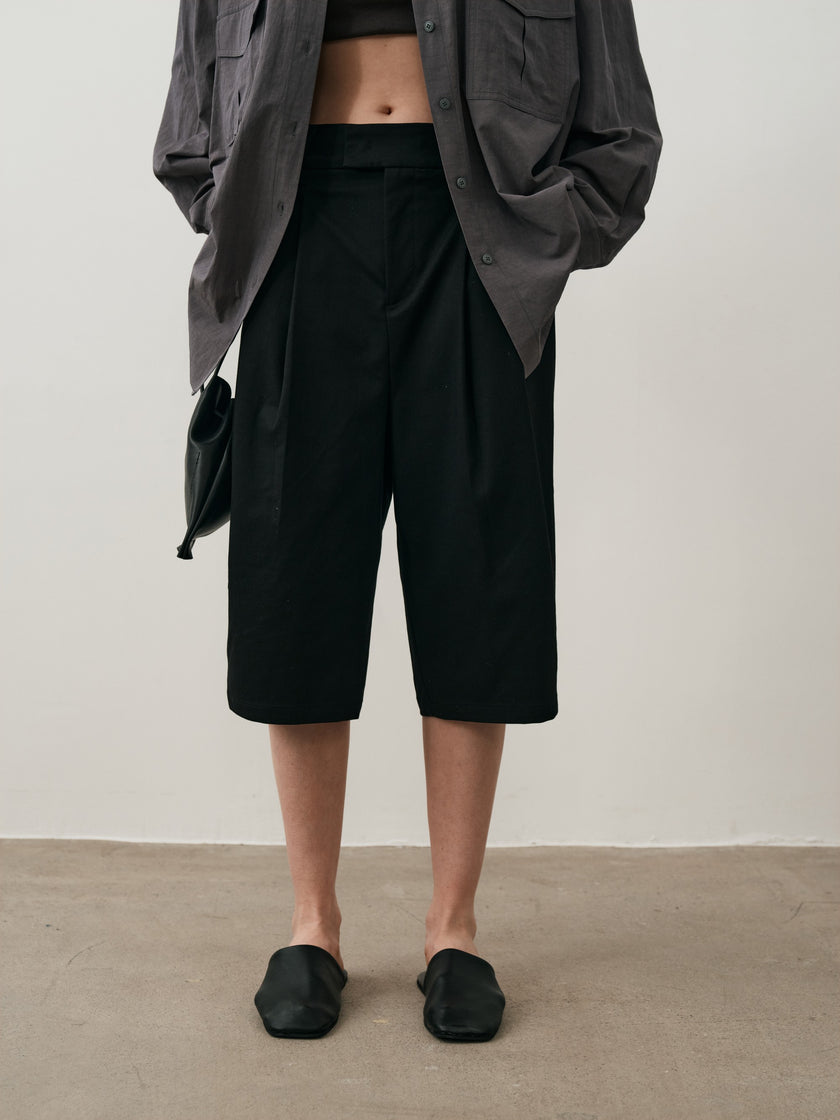 Vesper Shorts Plissés