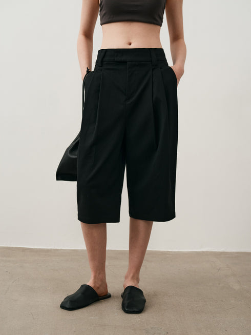 Vesper Shorts Plissés