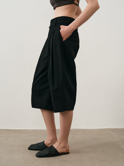 Vesper Shorts Plissés