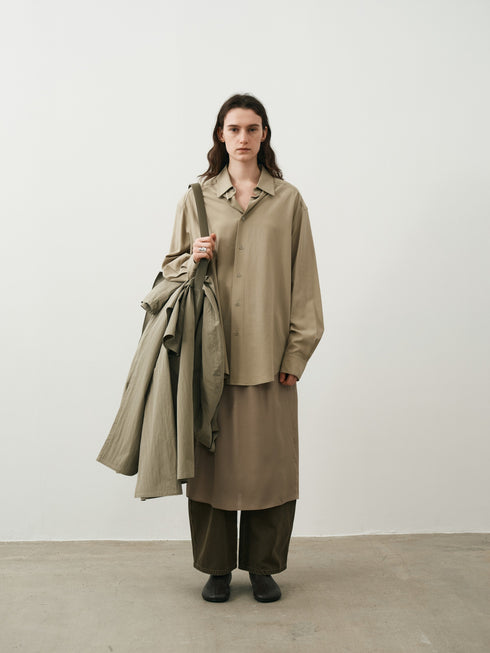 Chemise Drapée Nightfall en Tencel