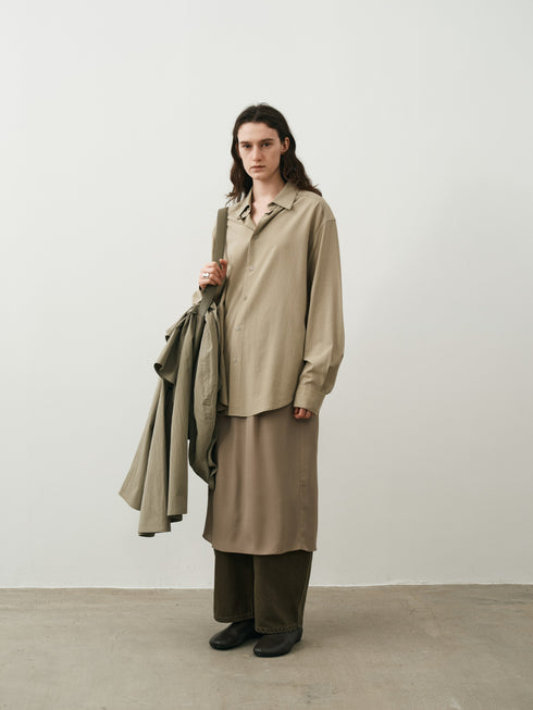 Chemise Drapée Nightfall en Tencel