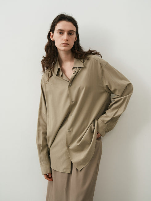 Chemise Drapée Nightfall en Tencel