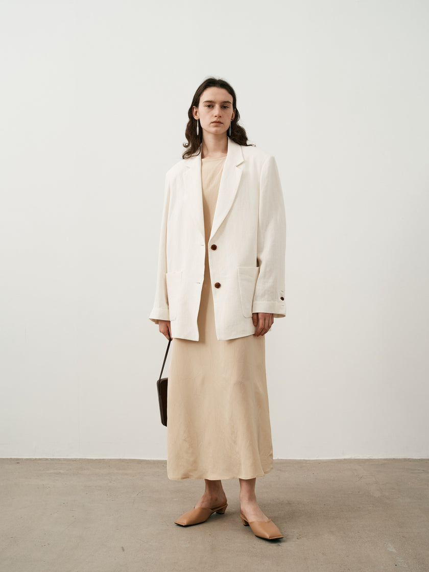 Nocturne Blazer En Lin