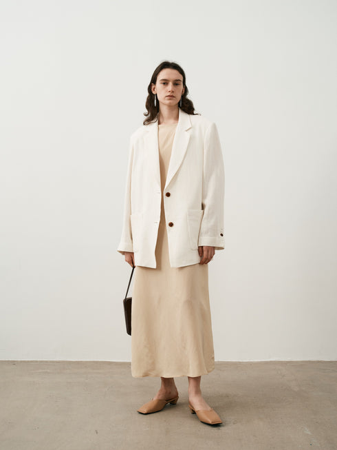Blazer in lino Nocturne